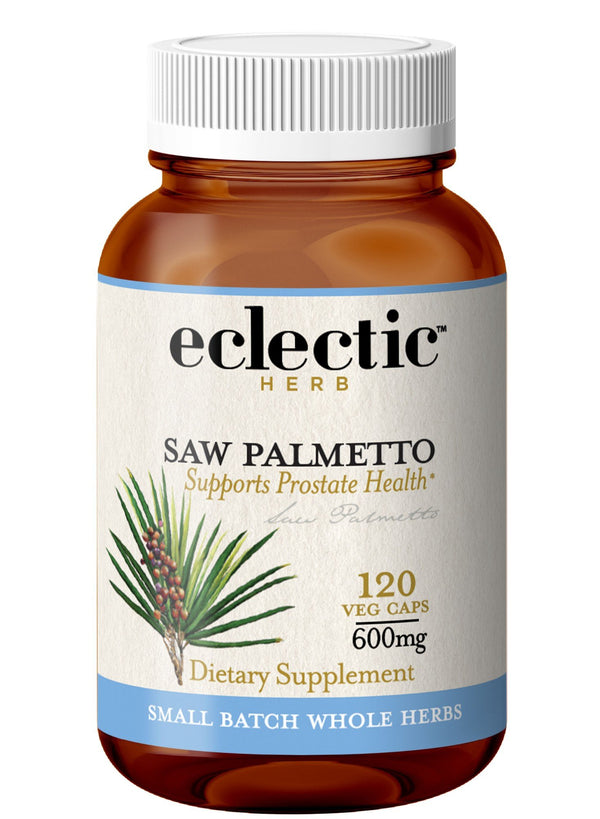 Eclectic Herb Saw Palmetto 600 mg 120 Capsule Trending Now!