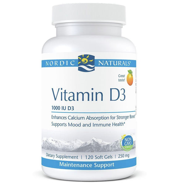 Nordic Naturals Vitamin D3 120 Capsule On Sale